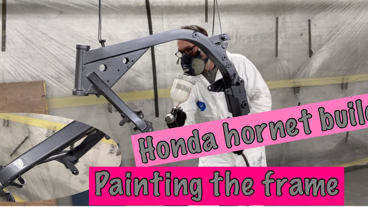 Painting the hornet frame