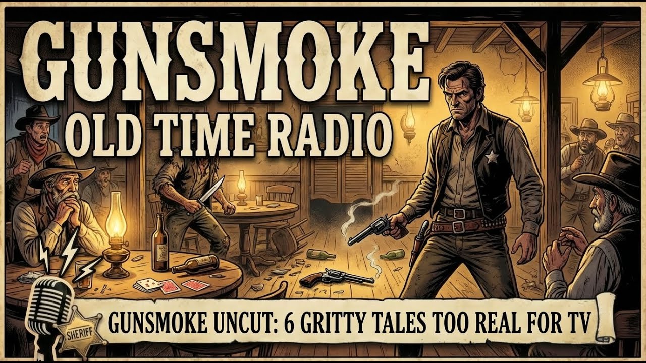 Gunsmoke Uncut: 6 Gritty Tales Too Real for TV | Old Time Radio