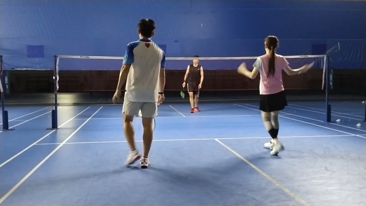 กุ้ง + โก้ // นัท + เก้า #badminton #bad #กุ๊งกิ๊งชวนตีแบด 