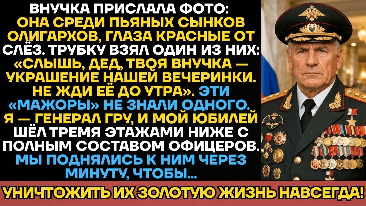 «Не Жди Её»: Сын Банкира Угрожал Деду Девушки, Не Зная, Чей Юбилей Гремел Тремя Этажами Ниже