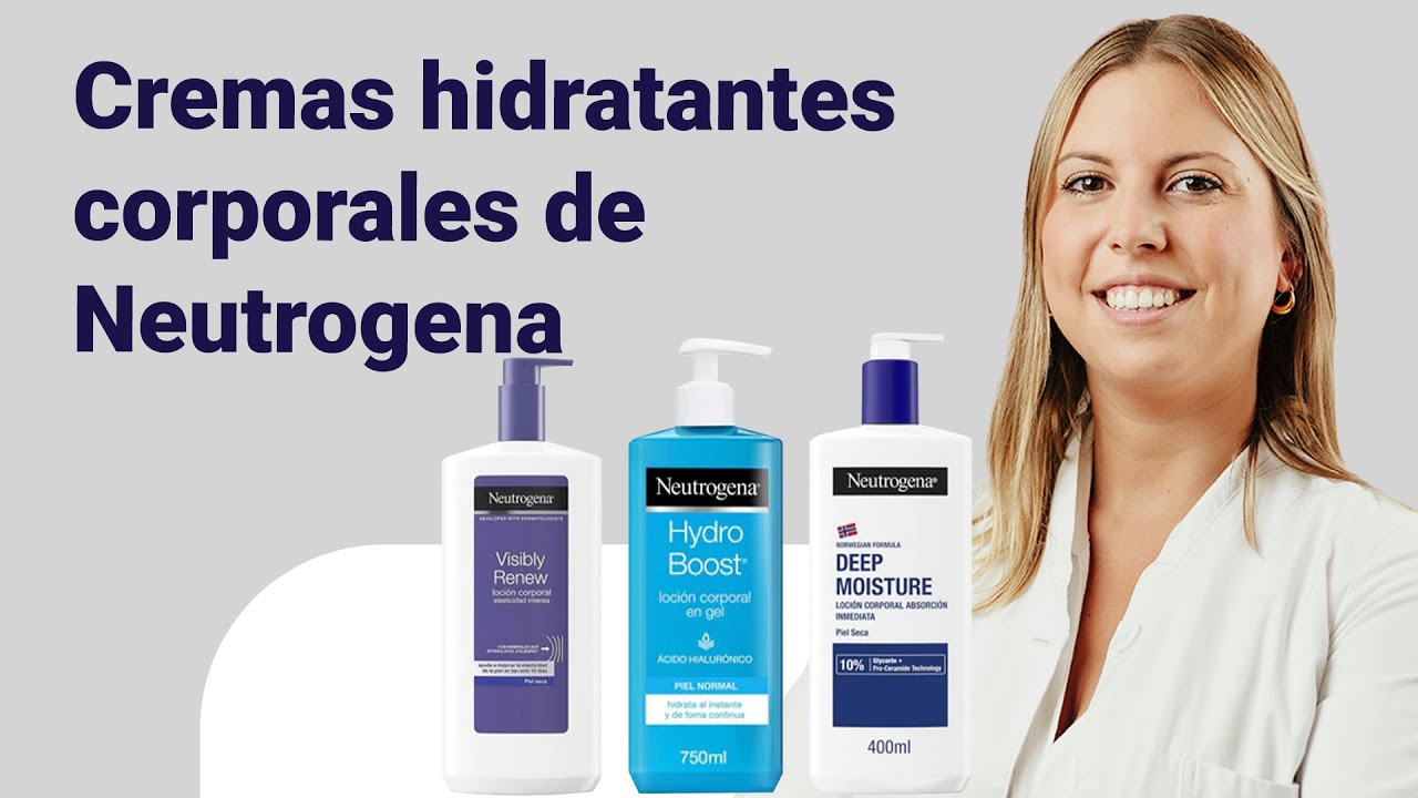 Las MEJORES cremas hidratantes corporales de NEUTROGENA | Farmaciasdirect