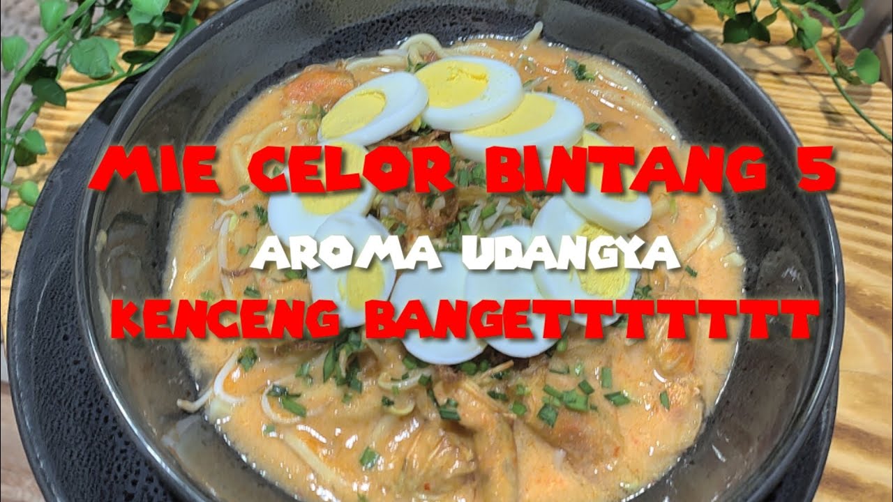 cara membuat mie celor Palembang.untuk rasa boleh di adu.