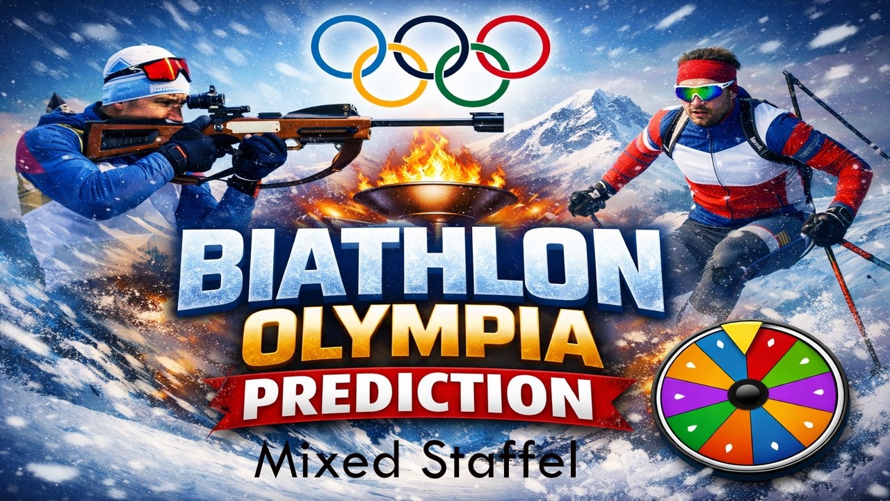 Wir simulieren Olympia | Biathlon Mixed Staffel | NGL Biathlon Olympia Prediction #1