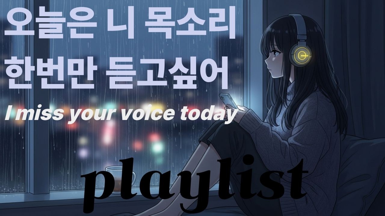 27번째 플레이리스트/오늘은 니 목소리가 그리운날/전화라도 걸고 싶은날/ A Night I Miss Your Voice/A Night I Want to Hear Your Voice