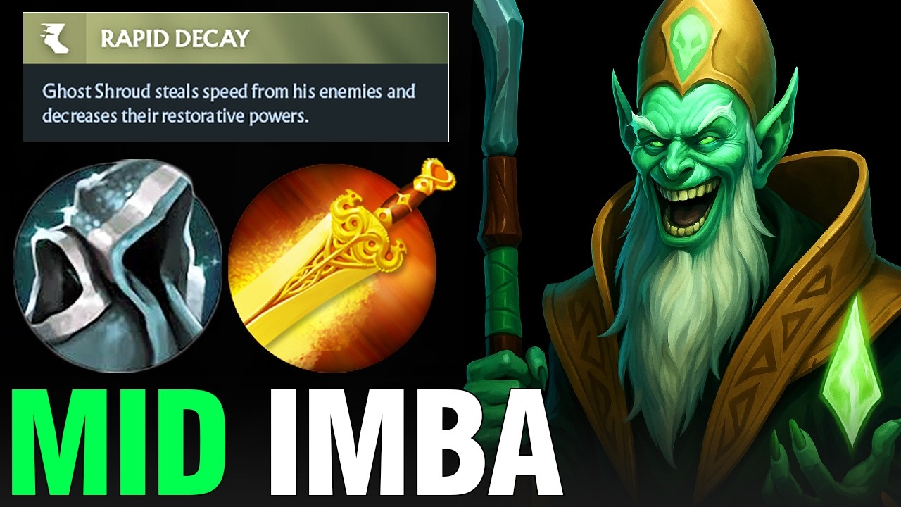 Necrophos Mid – This Hero Is Imba Mid | Immortal Rank Patch 7.40c