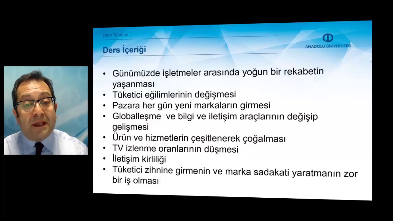 MARKA İLETİŞİMİ TASARIMI VE UYGULAMALARI - Ders Tanıtım