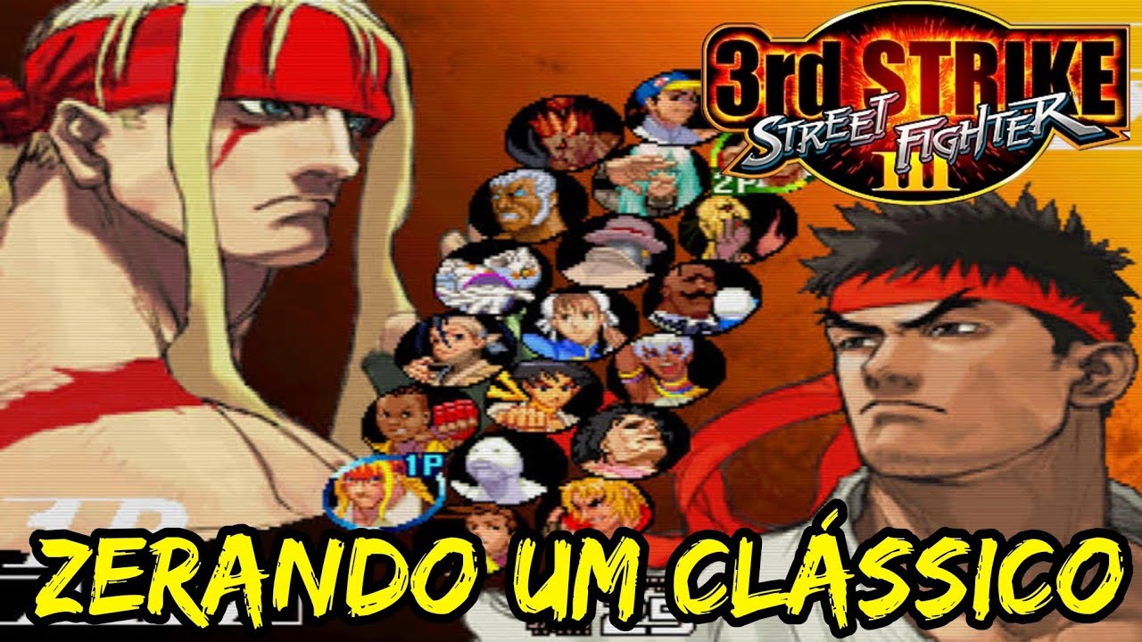 Gameplay Duvidosa Zerando Street Fighter III 3rd Strike