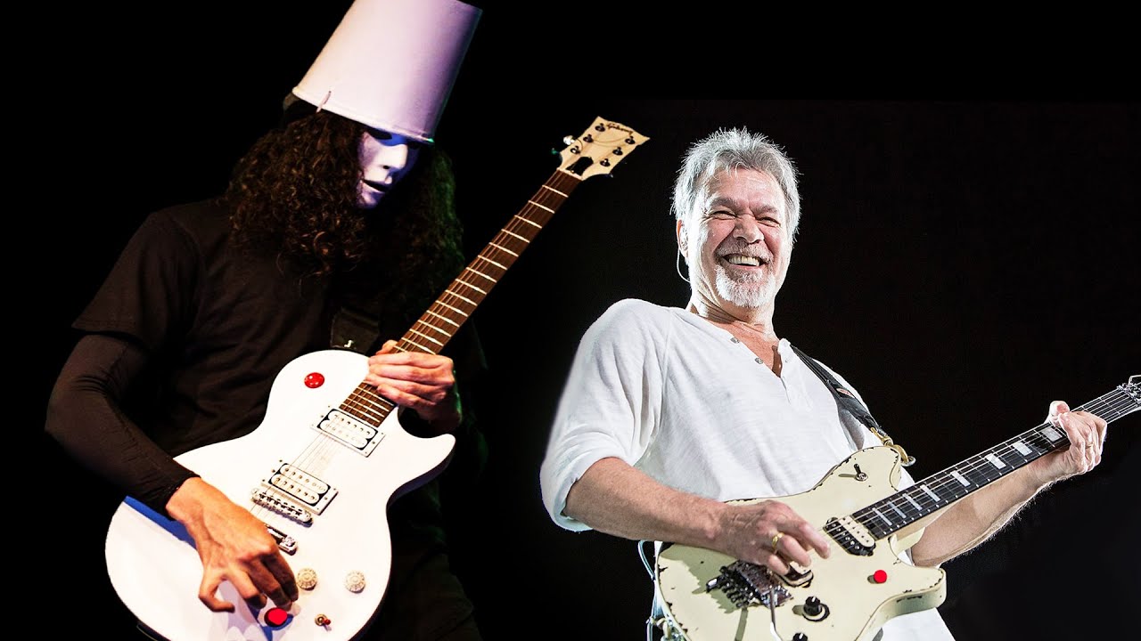 Buckethead plays Eddie Van Halen with a Prosthetic Arm 🖐 (+MORE!)
