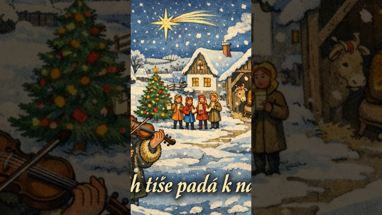 Sníh tiše padá 