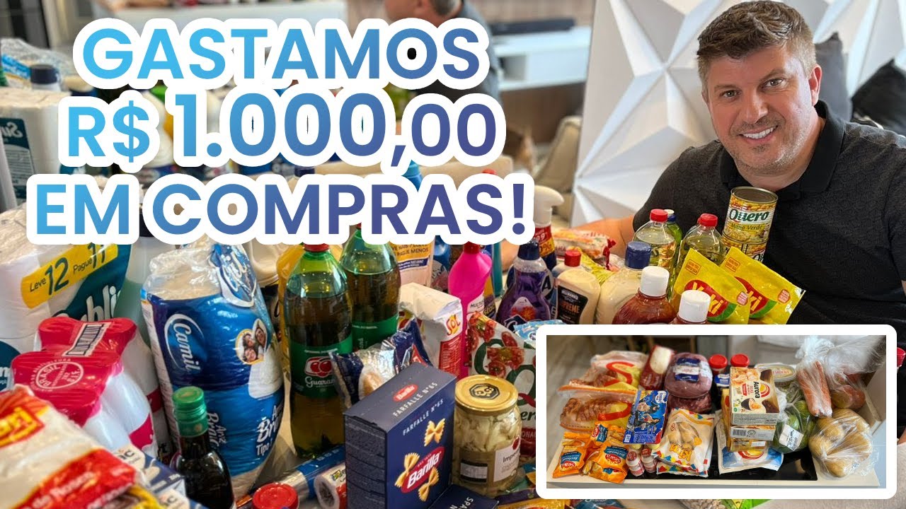 COMPRAS DO MÊS ASSAI ANHANGUERA