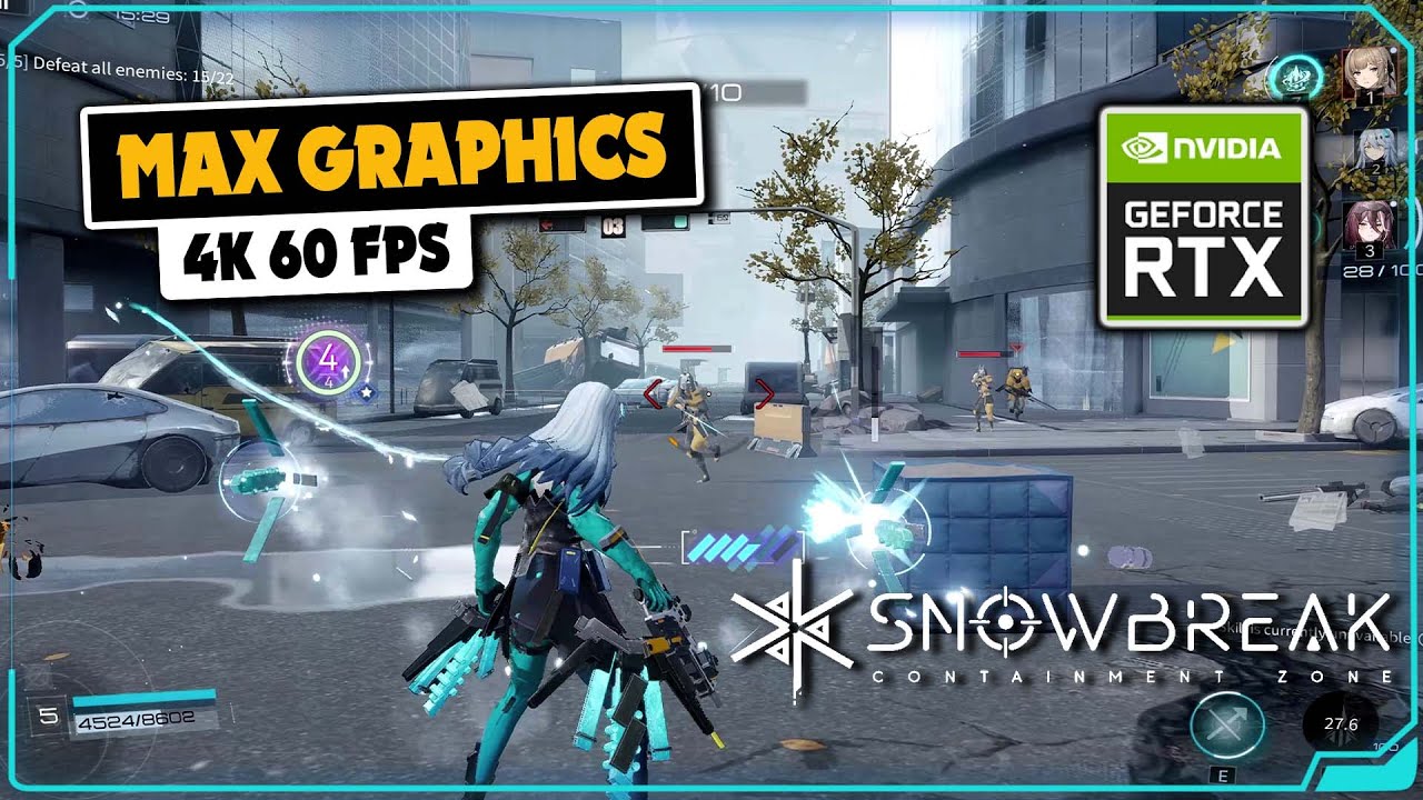 Snowbreak: Containment Zone Геймплей Ultra Graphics PC 4K 60FPS 2025