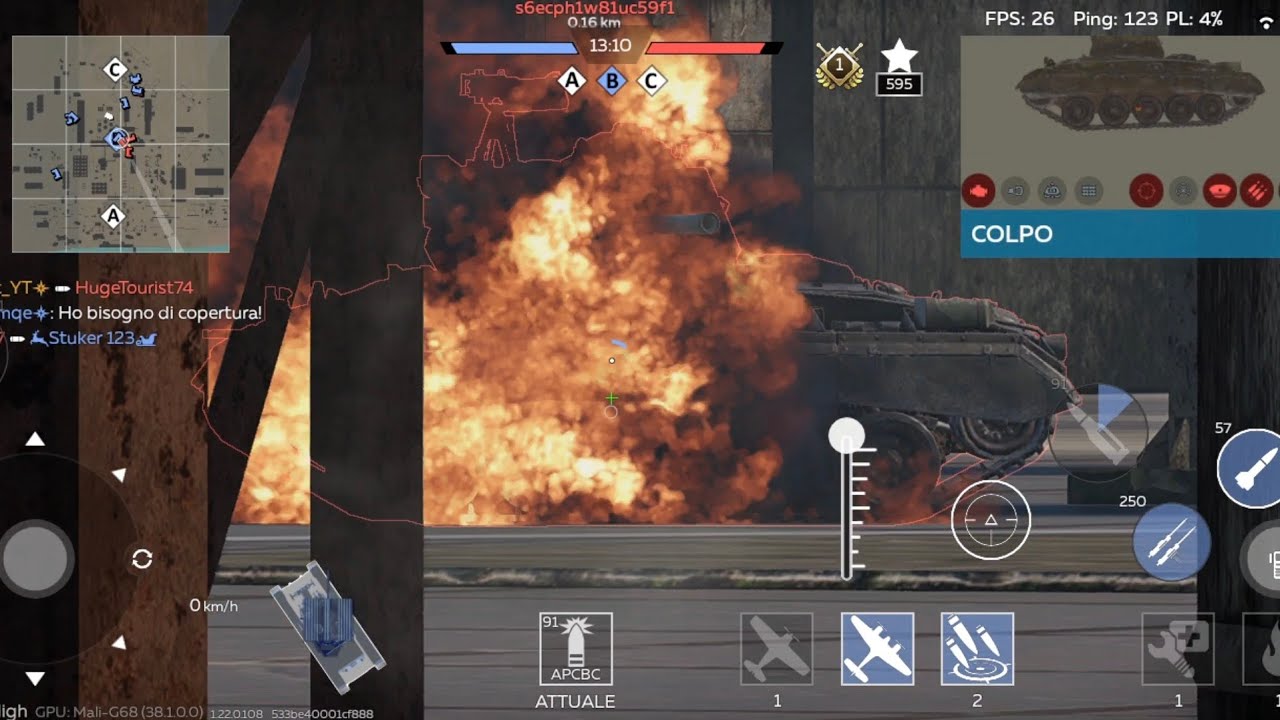 Rank 2 Tank Battle - War Thunder Mobile Gameplay •68•