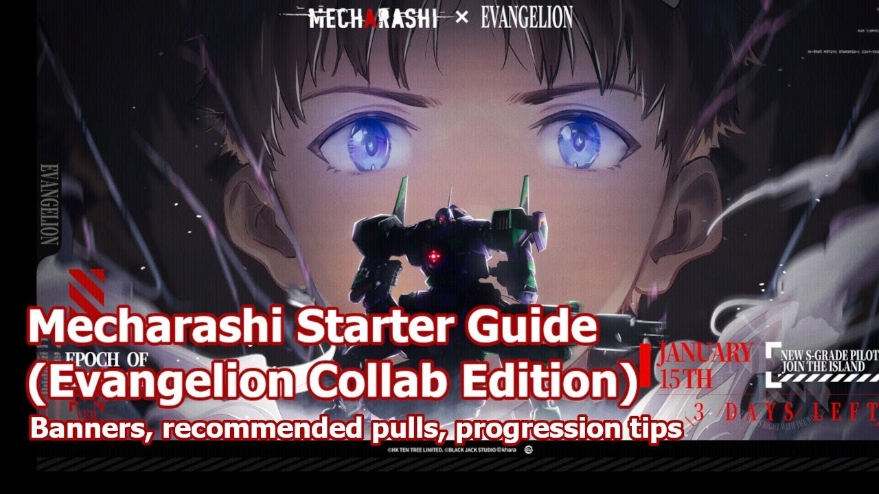 [Mecharashi] Evangelion Collab! Newcomer Starter Guide