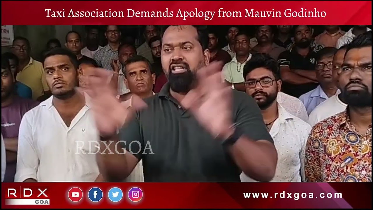 Taxi Association Demands Apology from Mauvin Godinho