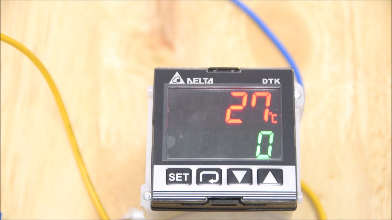 台達 DTK  PID溫度控制器 操作說明