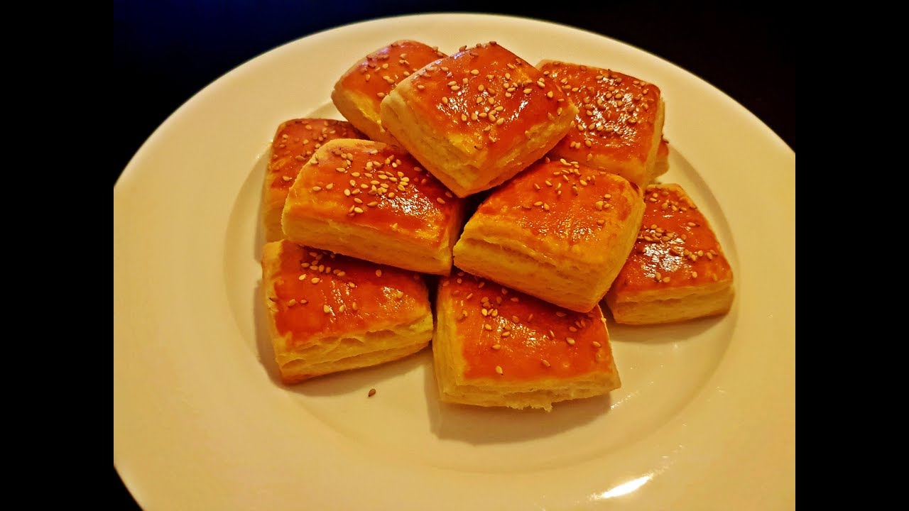 Pogacice Recept - Puff Pasty Recipe