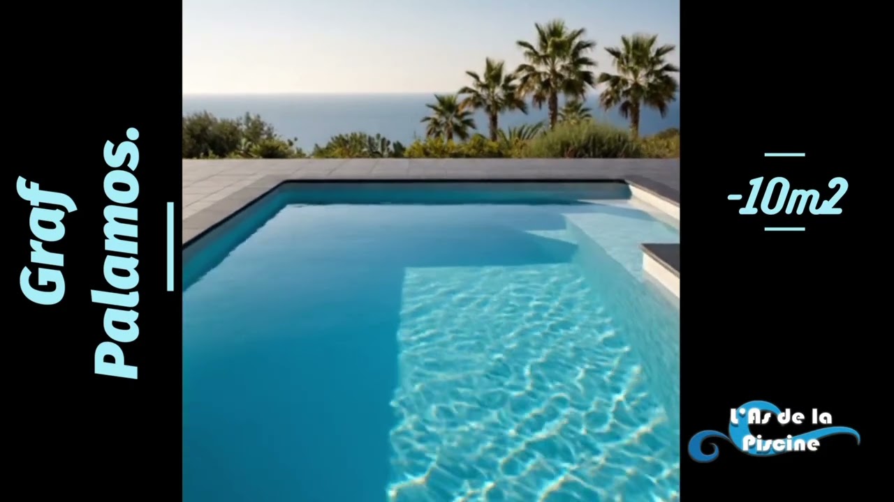 Piscine Graf Palamos : le luxe d'une vraie piscine de moins de 10 m², 