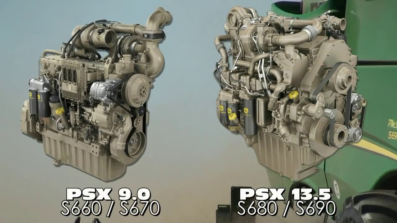 NEW John Deere S660 to S690 combine harvesters