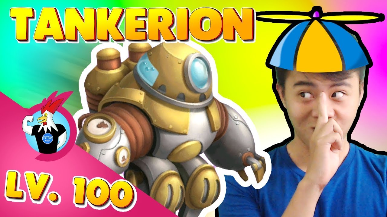 Monster Legends - Tankerion level 1 to 100 - Combat