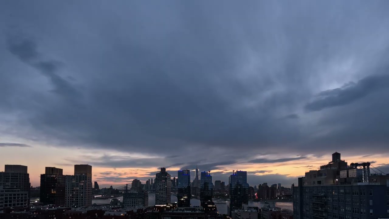 NYC Timelapse - May Day Sunset - May 1, 2026