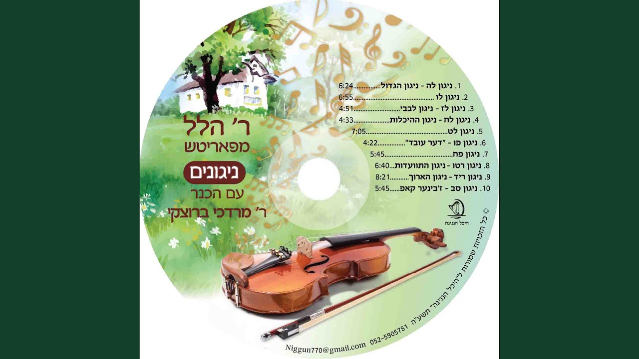 רבי הלל מפאריטש ניגון ריד' הארוך (הגדול) | Rabbi Hillel Paritcher...