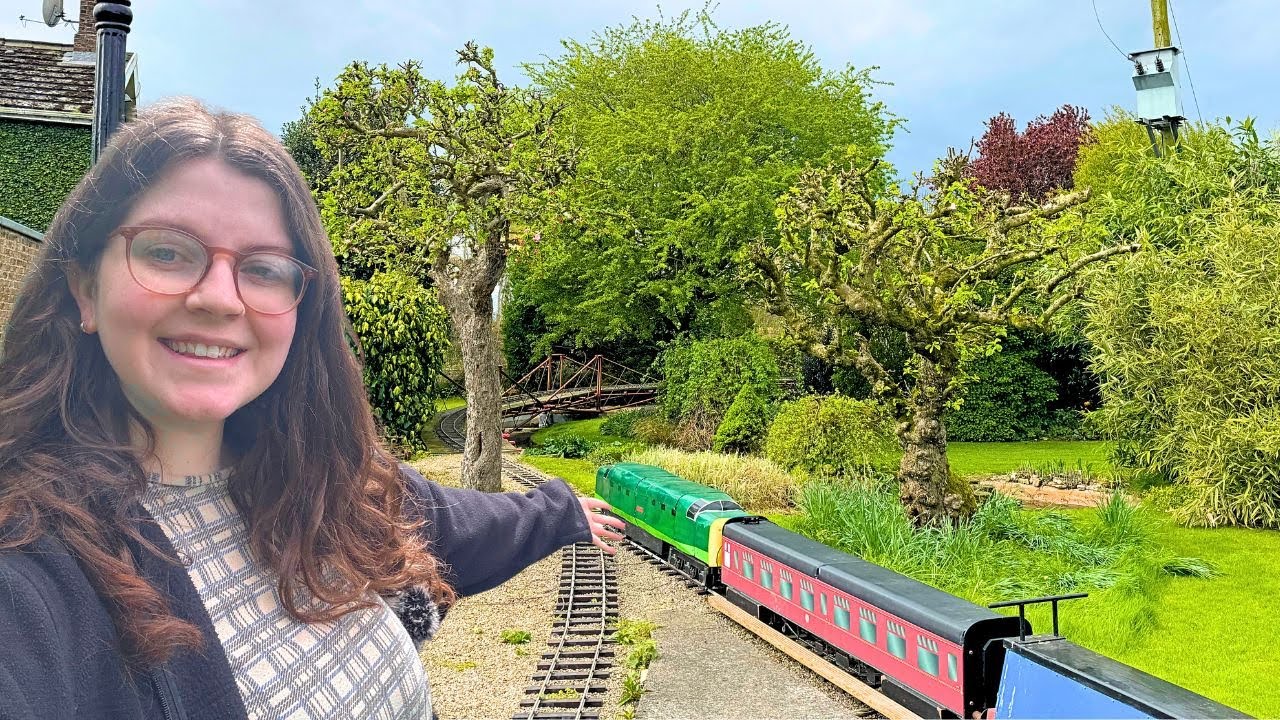 This Private Garden Has Its Own Railway Running Through It!