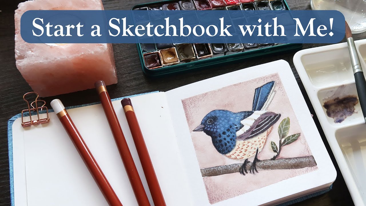 Kickstart Your Watercolor Journey: New Year, New Sketchbook!