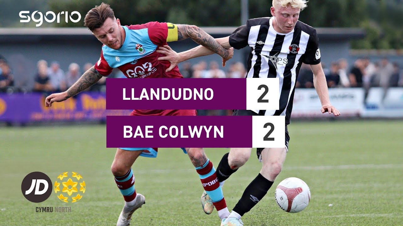 Llandudno 2-2 Bae Colwyn | JD Cymru North