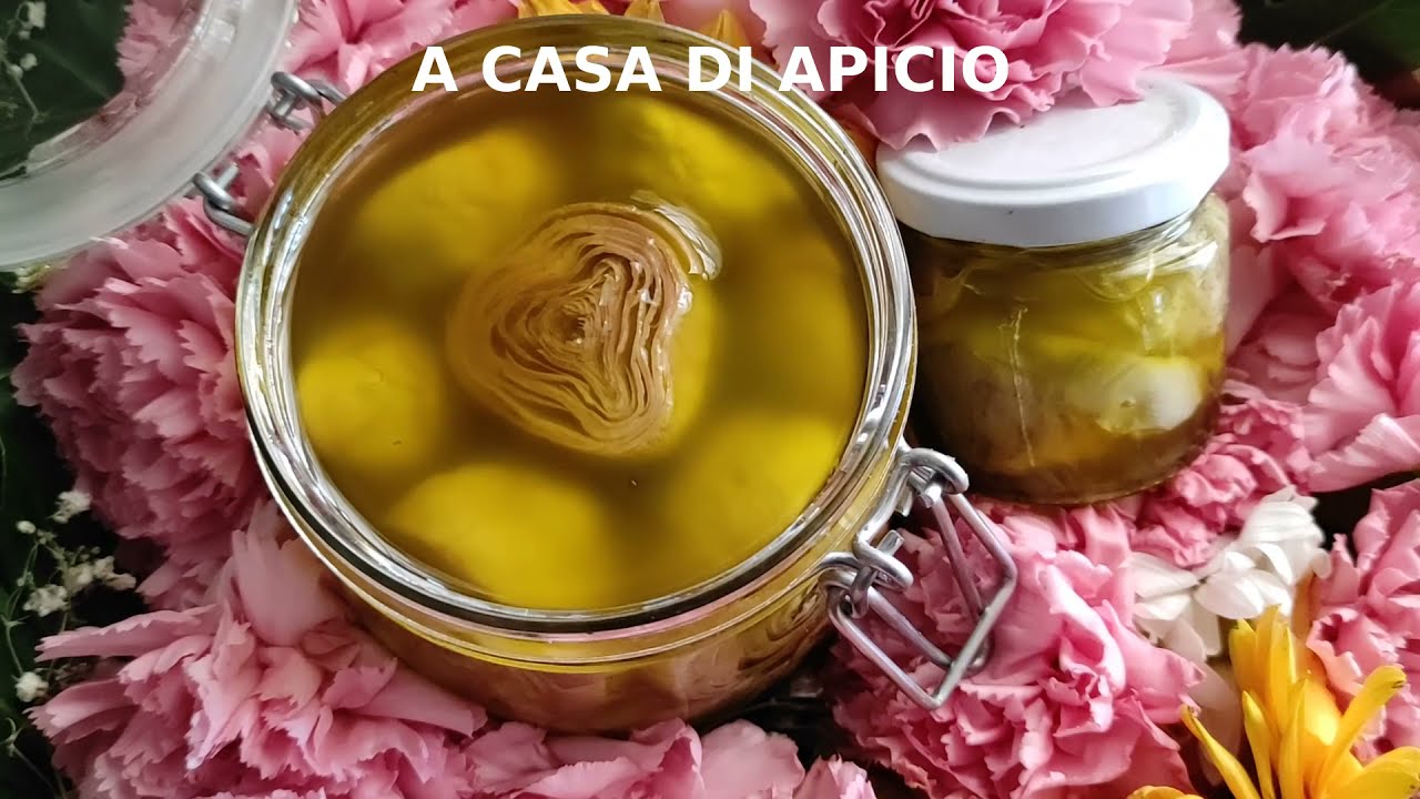 Carciofini sott'olio fatti in casa facili e veloci, buonissimi
