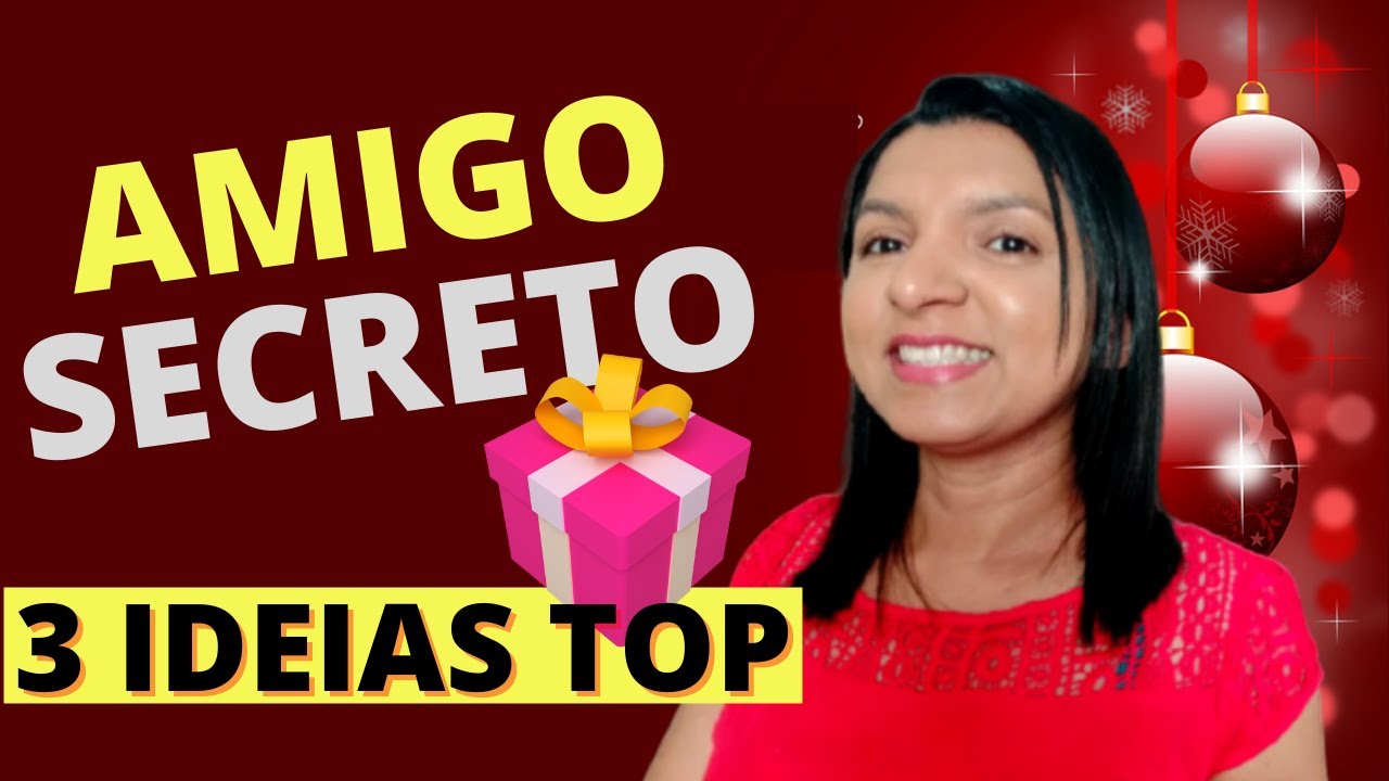 3 Ideias de Amigo Secreto/Oculto [SIMPLES E DIFERENTE] Professor em Sala