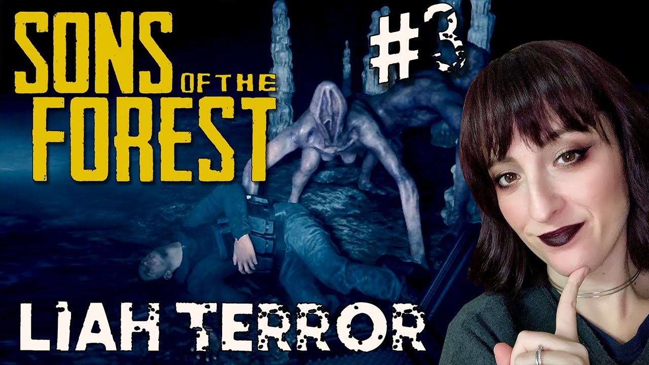 PRIMERA CUEVA... SOCORRITO! | #LiahTerror | #3 | Sons Of The Forest