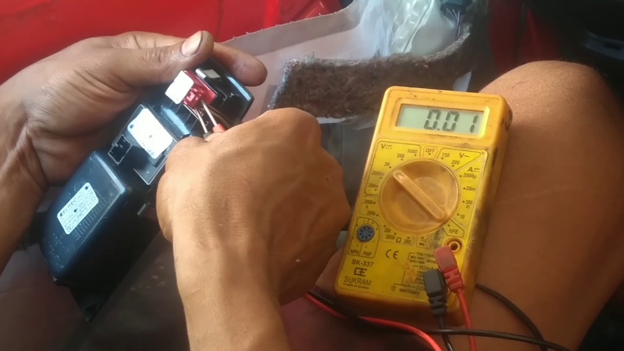 Teste do botão da  trava e destrava do VWgol ,Fox Voyage e Saveiro