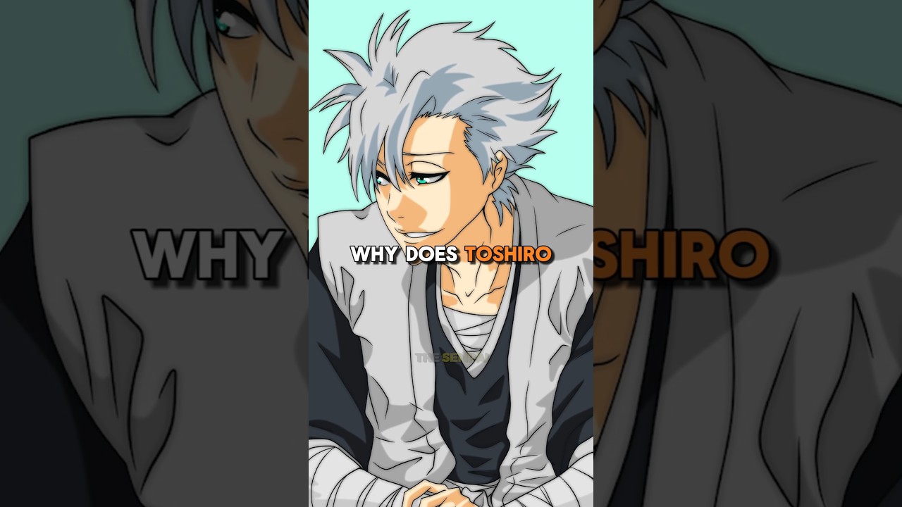 Истинная причина, по которой Тоширо НЕНАВИДИТ свою взрослую форму #bleach #bleachanime #anime