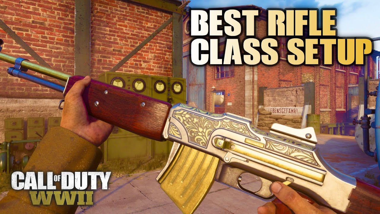 Best Rifle Class Setup in Call of Duty WW2 in 2020 (COD WW2)