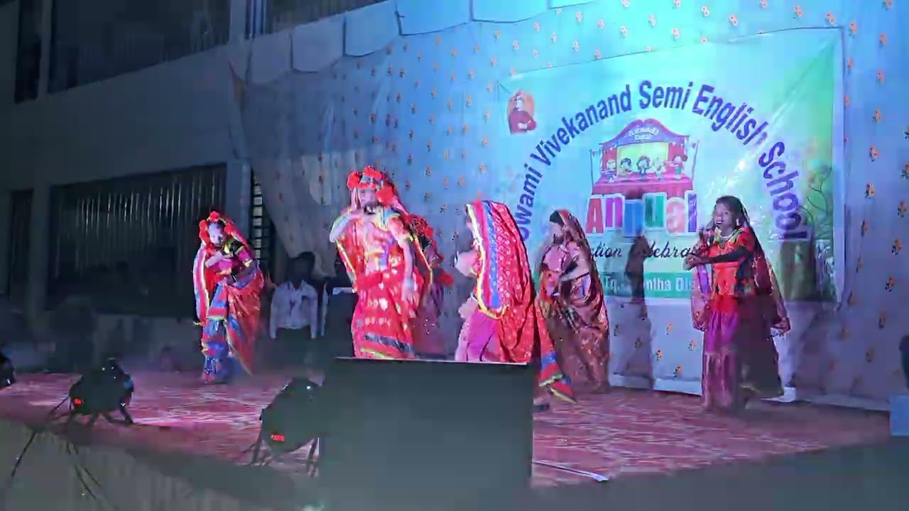 Swami v semi english school pangri gosavi tq mantha (annual function day) banjara dance