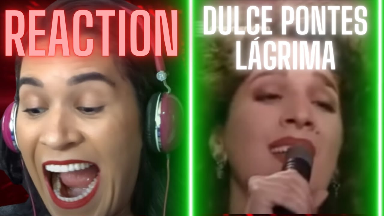 Reaction Dulce Pontes | Lágrima | 1995 | Live
