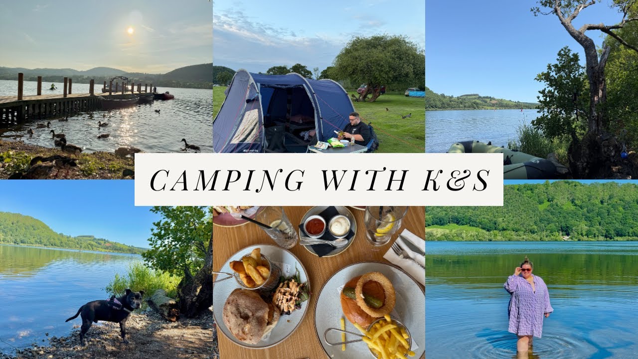 LAKE DISTRICT VLOG | Waterside House Campsite, Ullswater Wild Swimming