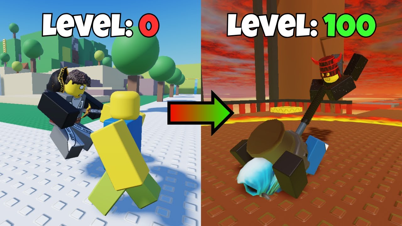 OBLITERATING NOOBS and Becoming a PRO in Noobs Must Die | Roblox
