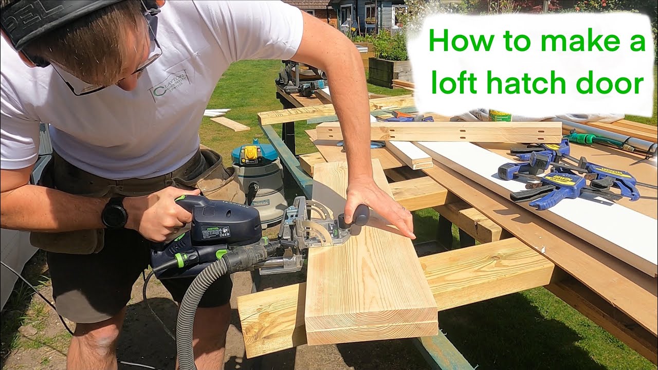 How to make a loft hatch door