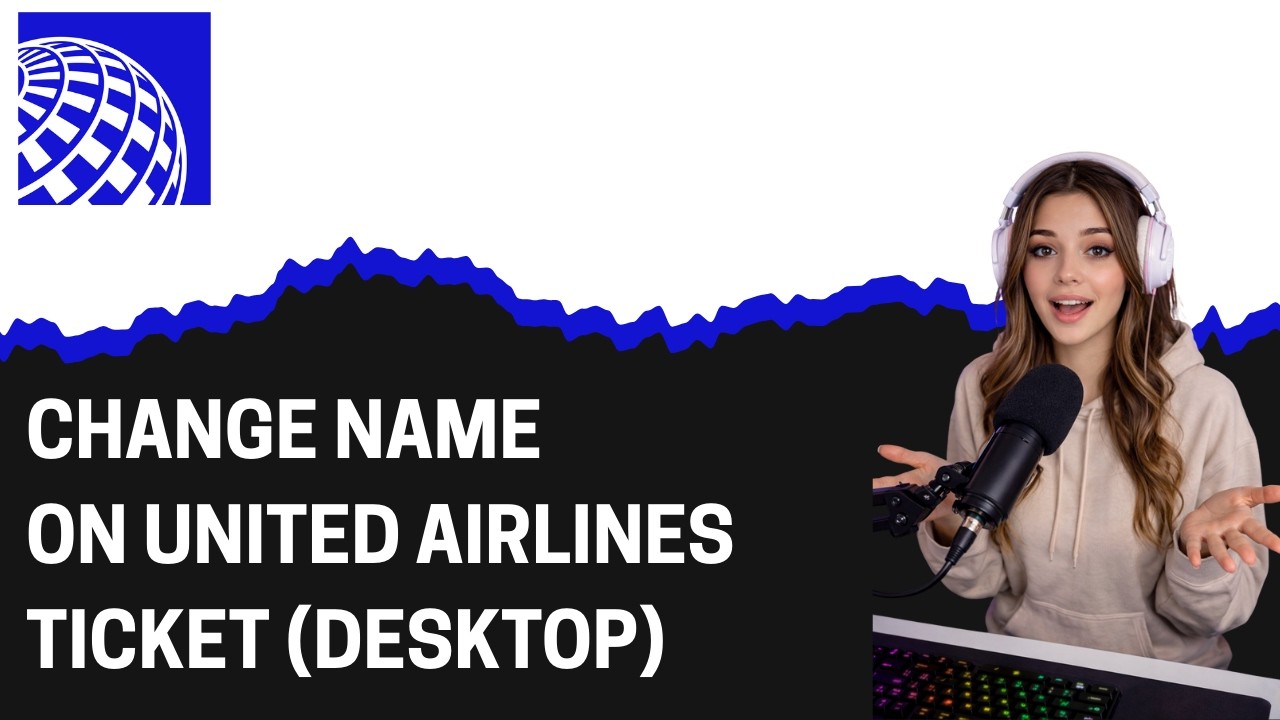 How To Change Name on United Airlines Ticket Desktop