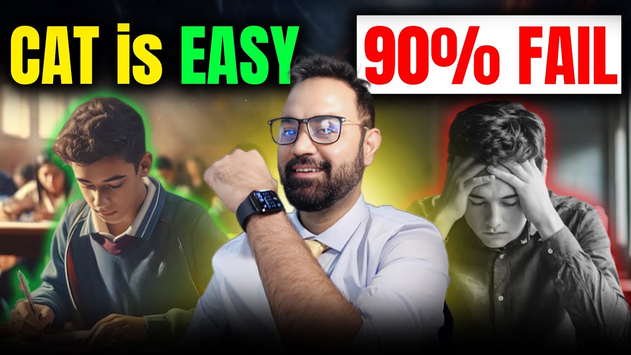 CAT 2025 Failure Guaranteed | CAT exam preparation in 5 Months !