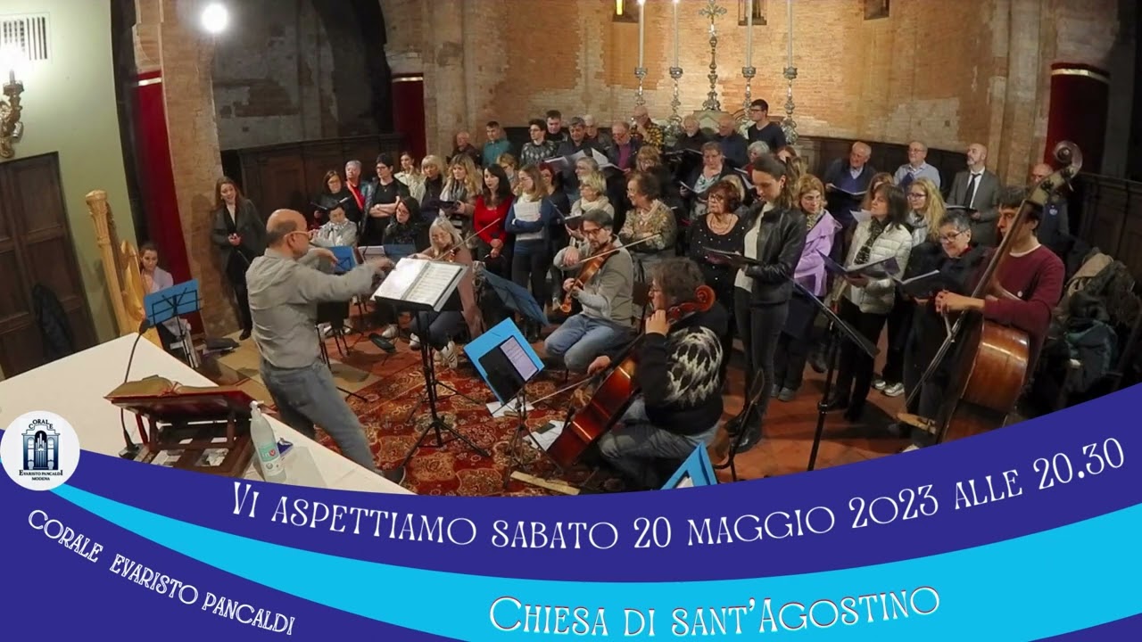 Preparando il concerto del 20 maggio 2023