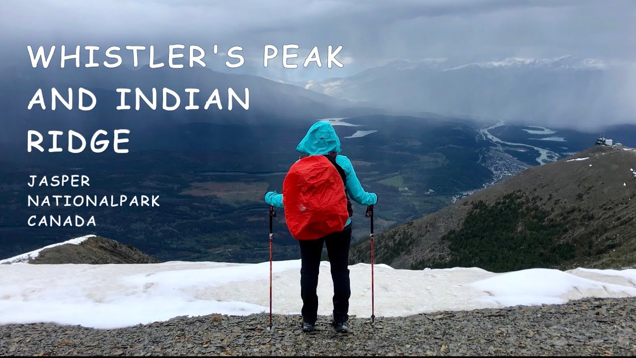 Hiking Whistler's Peak and Indian Ridge - Jasper Nationalpark - Canada