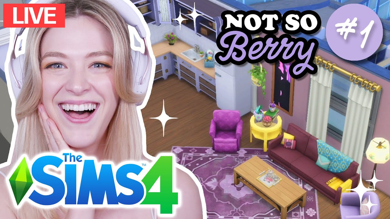 Строим дом в фиолетовом стиле в The Sims 4 | Бонус от Not So Berry