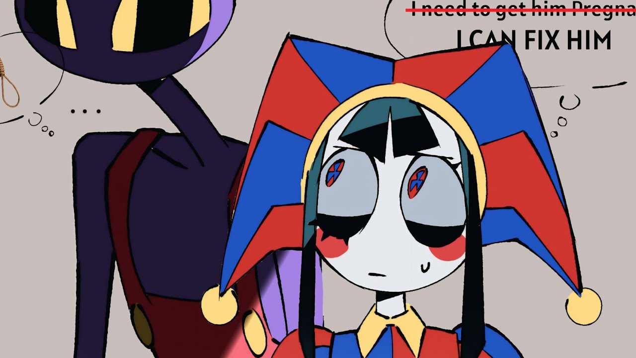 Pomni Can Fix Jax😔?, funnybunny, The amazing Digital circus lost Friend Comic dub  