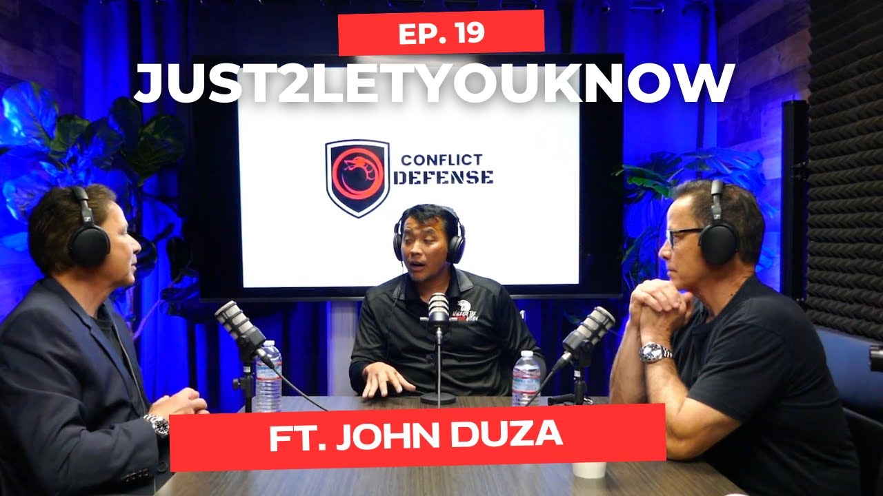 From Victim to Victor: John Duza's Self-Defense Mastery | J2LYK Ep. 19 Pt. 1