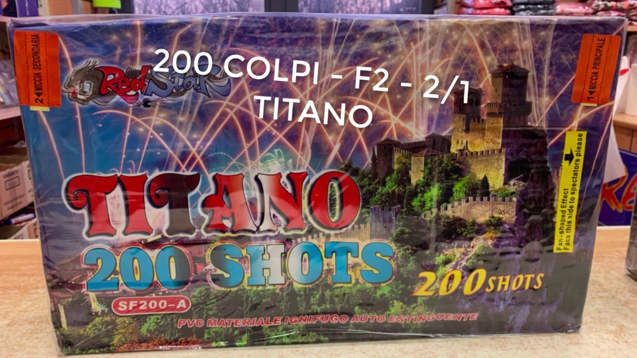 200-A - TITANO - 200 COLPI - F2 - 2X1
