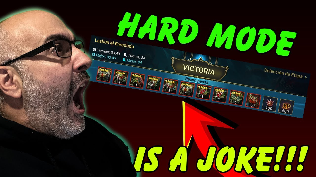 Beating Leshun for 5★ Gear?! This Is NOT Okay Raid Shadow Legends