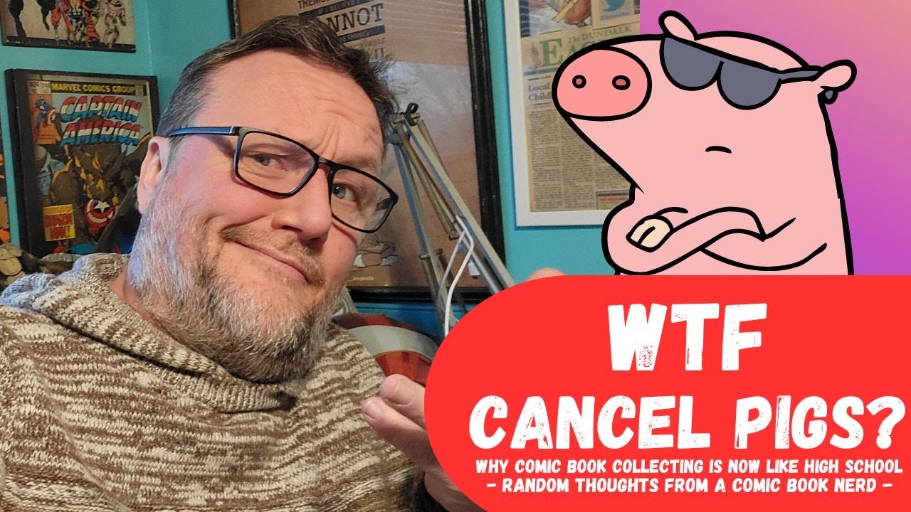 WTF! If you don't agree with Mark Millar, you are a Cancel Pig?