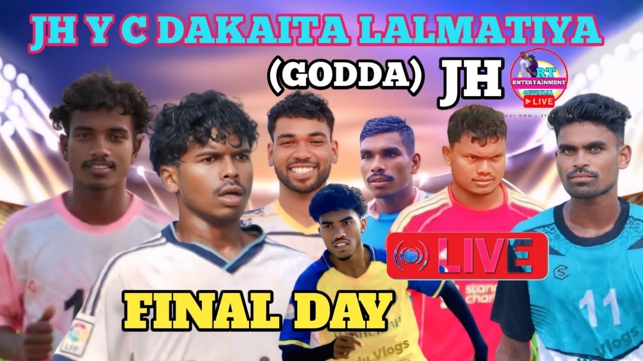 Final Day Jharkhand Yuwa Club Dakaita Lalmatiya Godda Jharkhand Live Football Match 2026...